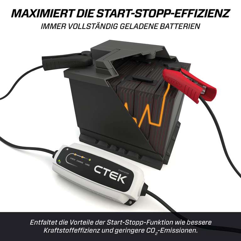 CTEK CT5 START/STOP, Batterieladegerät 12V