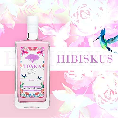 [Prime] Tonka Gin | Hibiskus Gin | 500 ml | 42% Vol.