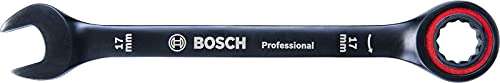 Bosch Professional 10 tlg. Ring-Maulschlüssel-Satz mit Ratschenfunktion (8-19 mm) für 80,76€ [amazon.it]