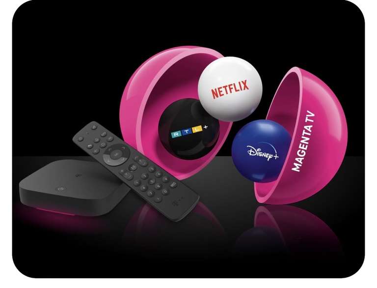 Telekom MagentaTV One Receiver einmalig 59€ für MagentaTV Neukunden mit Laufzeit 24 M