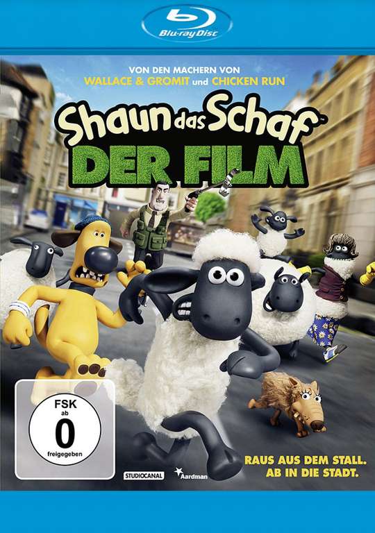 [Media-Dealer] Shaun das Schaf (2015) - Der Film - Bluray - IMDB 7,3