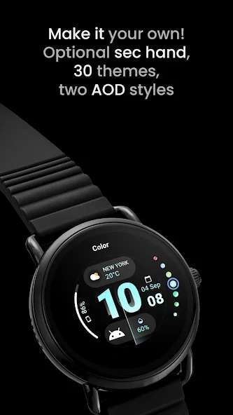 amoledwatchfaces - Sprint: Wear OS watch face [Google Playstore]