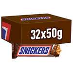 Snickers | 32 Riegel in einer Box | (32 x 50g) [PRIME/Sparabo]