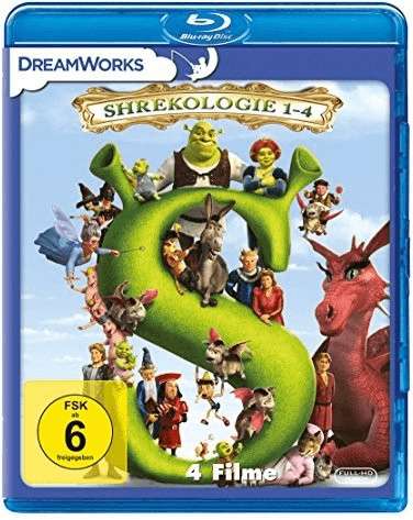 Amazon (Prime/Lieferstation): Shrekologie 1-4 (Shrek 1-4) auf Bluray für 10,87€