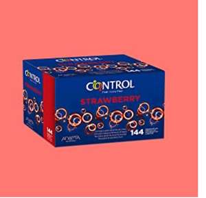 [Amazon] Strawberry Kondome, Packung mit 144 Kondomen mit Erdbeer-Aroma