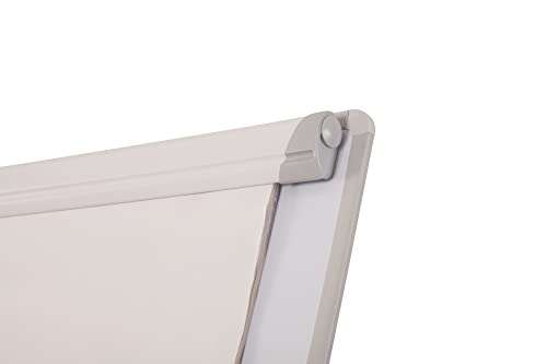 Bi-Office Dreibein Flipchart Basic, Grau, mit Stifteablage Stil Nicht Magnetisch [Gebraucht FBA Händler]