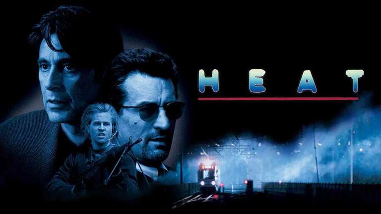 Heat by Michael Mann | Al Pacino | Robert De Niro | Blu-Ray | Prime