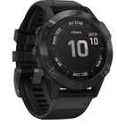 GARMIN Fenix 6 Pro Smartwatch Metall Silikon, 125-208 mm, Schwarz