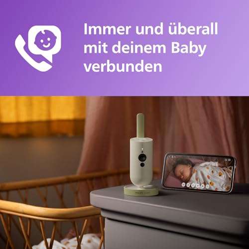 Philips Avent Connected Babykamera (inkl. 15% Baby-Wunschlisten-Rabatt)