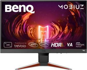 BenQ Mobiuz EX240N Monitor (23.8", 1920x1080, VA, 165Hz, 250nits, HDMI 2.0, DP 1.2, unergonomisch, 2J Garantie)