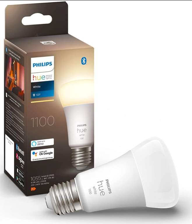 Philips Hue White E27 Lampe (personalisiert)