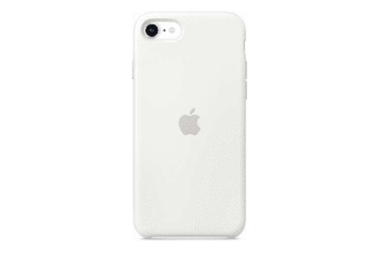 Apple iPhone SE Silikon Hülle - Schwarz, Weiß und Sandrosa (ab 2020) - Saturn & MediaMarkt