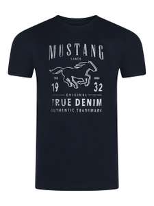 Mustang T-Shirts Bestpreis Rundhals