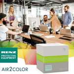2x Renz CO2-Messgerät Air2Color (Ampel-Anzeige, NDIR CO₂ Sensor, Für Räume bis zu 80 m², USB-C)