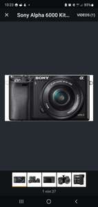 SONY Alpha 6000 Systemkamera Kit 16-50mm Brennweite, schwarz + CaptureOne Express for Sony