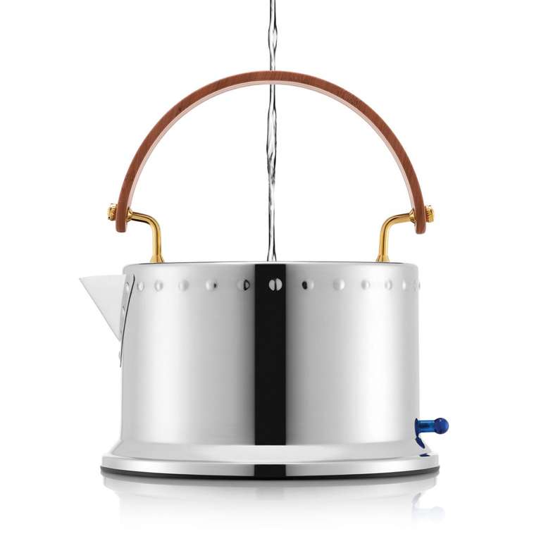 Bodum OTTONI elektrischer Wasserkocher (1380 Watt, 1 Liter Fassungsvermögen, aus Edelstahl)