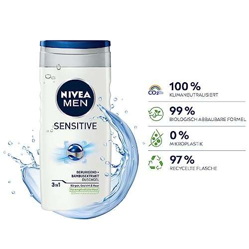 (Sammeldeal) NIVEA Duschgel z.B. NIVEA MEN Sensitive (250 ml) (Prime Spar-Abo)