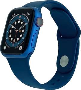 Apple Watch Series 7 (GPS + LTE) 45 mm, Aluminium in Blau & Grün (und andere Farben) - [B-Ware]: neuwertig