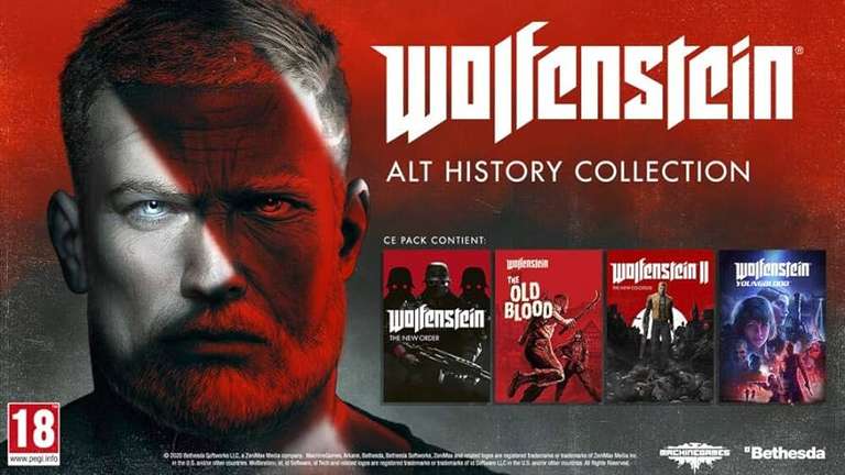 Wolfenstein Alt History Collection für 14€ @ Steam