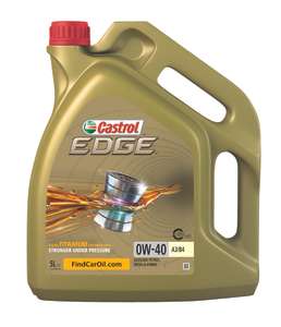 Castrol Edge Motoröl 0W-40 A3/B4 5l für 43,66€ (20l für 143,77€)[Motoröl24]