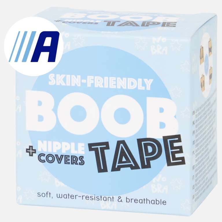 BOOB TAPE + NIPPLE COVERS 5m Brust-Tape inkl. 4 Schutzpads bei ACTION