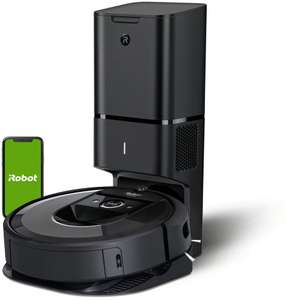 Saugroboter iRobot Roomba i7+ (i7556), automatische Absaugstation & Wlan