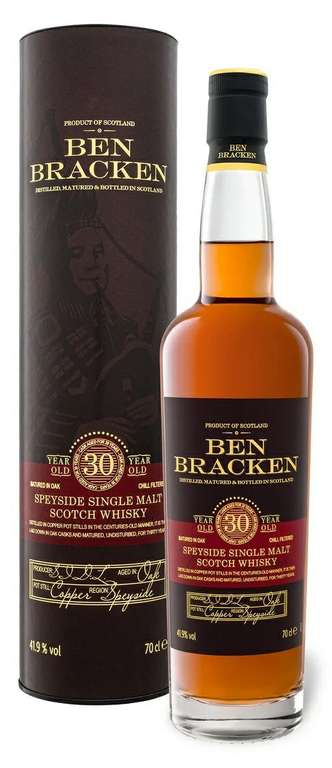 Whisky Sammeldeal, Lidl Whisky-Wochen, z.B.: Ben | Malt mydealz Speyside Bracken Scotch Single 30yo