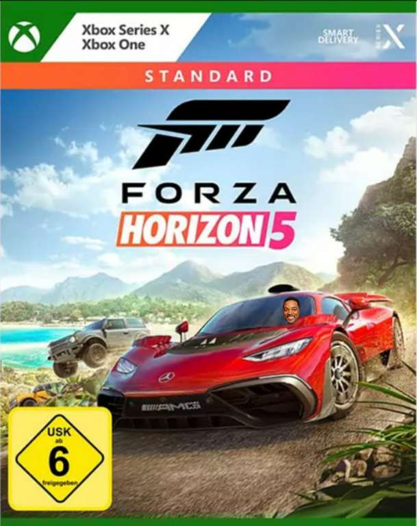 Forza Horizon 5 Standard Edition Xbox series X|X & Xbox One (Disk)