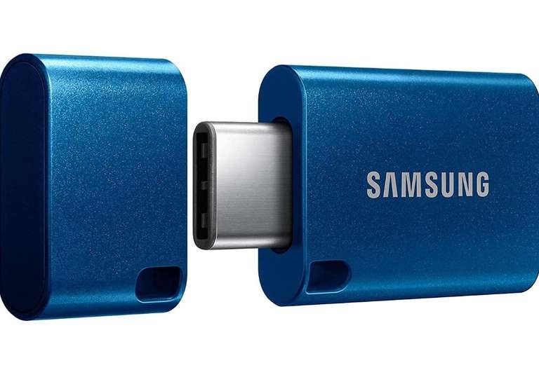 Samsung USB-Stick Type-C (MUF-256DA/APC), 256 GB, 400 MB/s Lesen, 110 MB/s Schreiben, USB 3.1 Flash Drive, Blue - PRIME