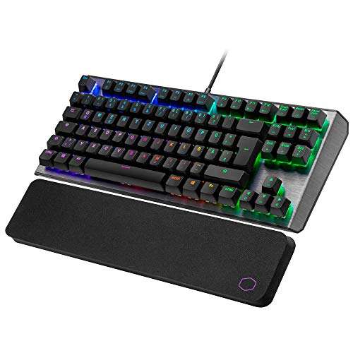 Cooler Master CK530 V2 - Mechanische Gaming-Tastatur mit Handballenauflage & RGB-Beleuchtung