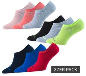 27 Paar O’Neill bunte Sneaker-Socken / Füßlinge für Damen, Herren & Kinder 29,97€ - (68% Baumwolle) - 1,11€ pro Paar