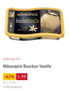 Mövenpick Eis für 1,99€ z.B MinzChoc, diverse Sorten (REWE)