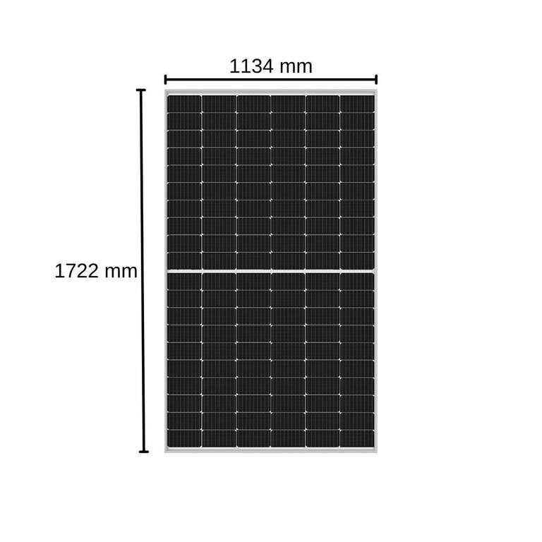 Solarmodul Solarpanel PV Modul, TW Solar 415 Watt. Black Frame (2x (249,80€) Mengenrabatt, 99,45€/Stück möglich ab 36)