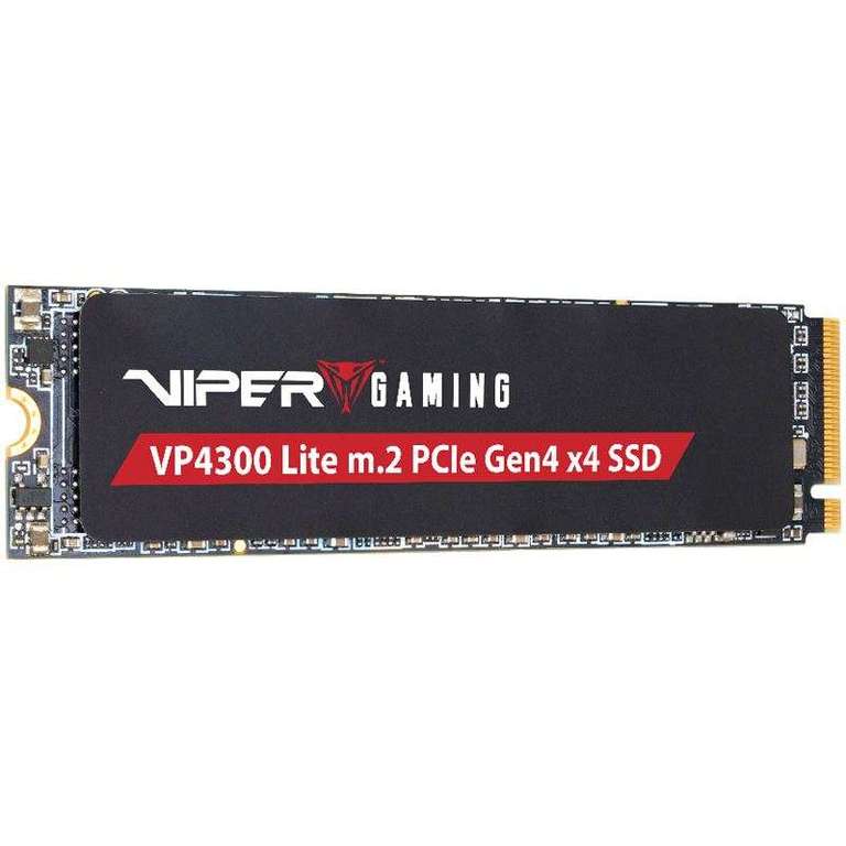 [Mindfactory] 1TB Patriot Viper VP4300 Lite SSD M.2 2280 PCIe 4.0 x4 3D-NAND TLC TBW 800TB | PS5-kompatibel | vk-frei über mindstar