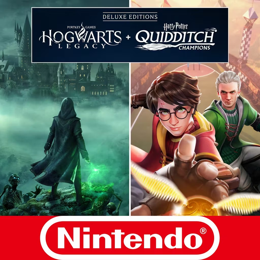 Hogwarts Legacy + Harry Potter: Quidditch Champions Deluxe Edition Bundle ►14,99€ | Hogwarts Switch 2 per Upgrade | Nintendo Switch | eShop
