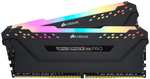 Corsair Vengeance RGB PRO 16GB (2x8GB) DDR4 3200MHz C16 XMP 2.0 Enthusiast RGB LED-Beleuchtung Speicherkit