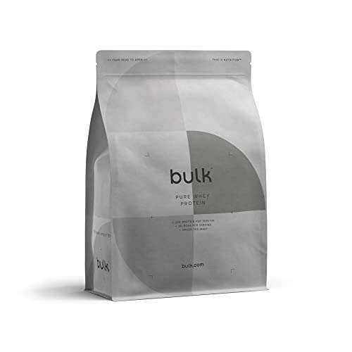 [Amazon] Bulk Pure Whey Protein Pulver, Eiweißpulver, Geschmacksneutral, 5 kg, 84,02€ (16,80€/kg)