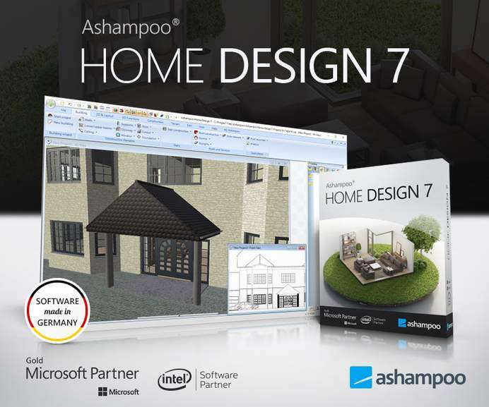Ashampoo Home Design 7 kostenlos für PC (-> Win10/11 // Download // lebenslange Lizenz)