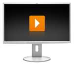 [Softwarebilliger.de] Fujitsu B24-8 T - 23,8 Zoll Full HD TFT Flachbildschirm Monitor - Lautsprecher - Weiß / Hellgrau (gebraucht)