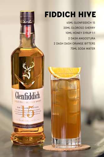 Glenfiddich Single Malt Scotch Whisky 15 Jahre