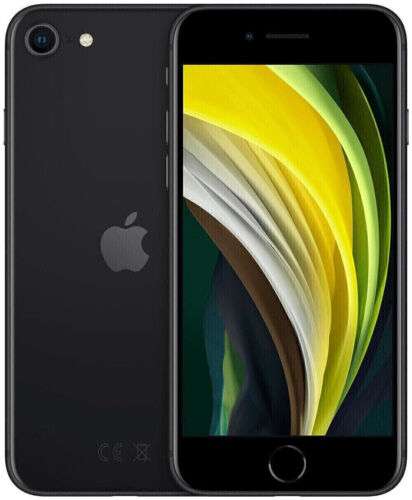 Apple iPhone SE 2020 (2. Generation) - 64GB Schwarz (Ohne Simlock) (Differenzbesteuert)