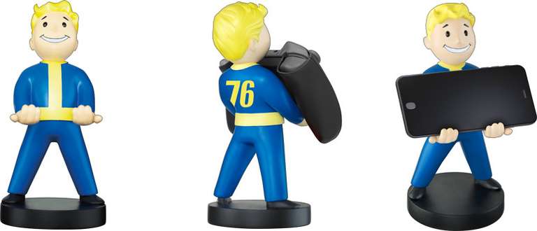 Fallout Collectable Vault Boy 76 Halter für Spielecontroller und Smartphones oder verschiedene Batman Hot Toys für je 12,49€ + 2,99€ VSK