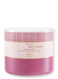 Bath and body works, Sekt Apple honey, 3-docht