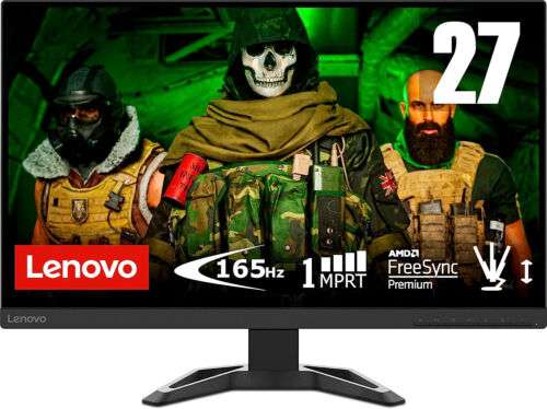[Ebay] Lenovo G27-30 60,45 cm/27 Zoll - 1920x1080 Full HD - 165Hz - WideView - Gaming Monitor - HDMI & DisplayPort - 1ms