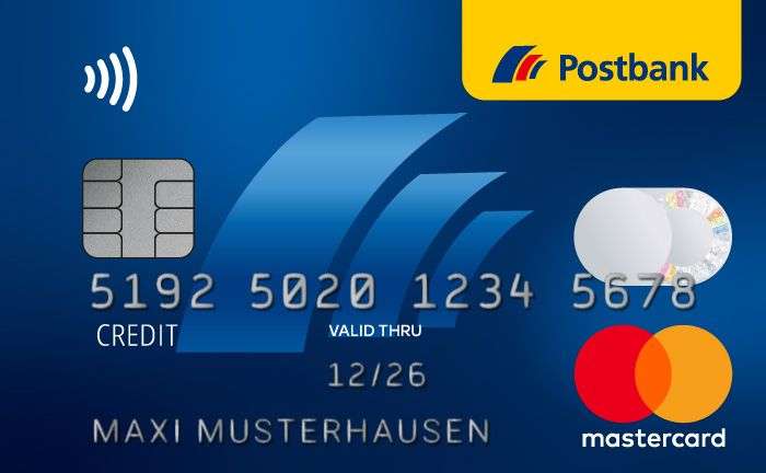 [Mastercard Priceless] 10% Cashback (max. 10€) mit Postbank Mastercard Classic/Gold auf den ersten Einkauf