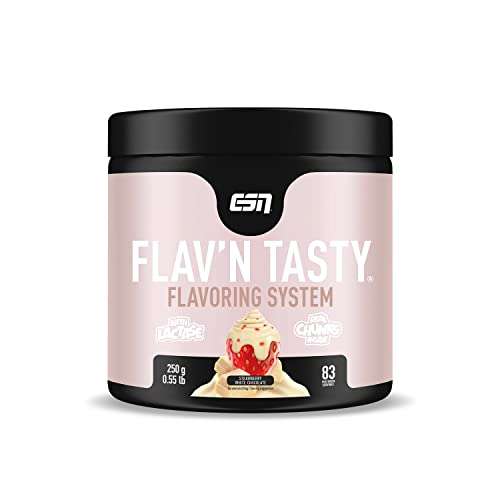 ESN Flavn Tasty, 250 g, Strawberry White Chocolate Flavor, Geschmackspulver