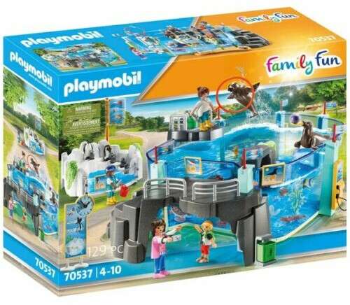 [Smythstoys] Playmobil Family Fun Meeresaquarium und Pinguinbecken Bundle (70537) zum all time Bestpreis