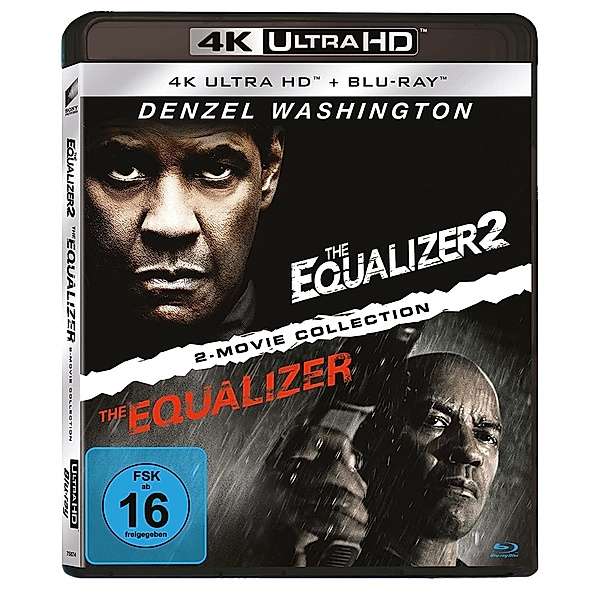 The Equalizer 1 & 2 (4K Blu-ray + Blu-ray) für 16,99€ inkl. Versand (Weltbild)