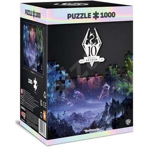 Alza: Skyrim 10th Anniversary Puzzle (1000 Teile) inkl. Poster und Tasche für 19,89€