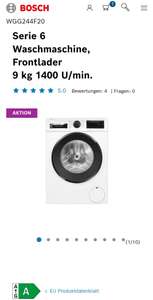 Bosch Waschmaschine WGG244F20 9Kg IDOS
